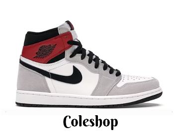 Air Jordan 1 Retro High Light Smoke Grey 555088-126
