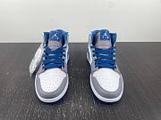 Air Jordan 1 Mid True Blue Cement DQ8423-014 - 3