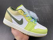 Air Jordan 1 Low Sail White Oil Green FD9906-131 - 2