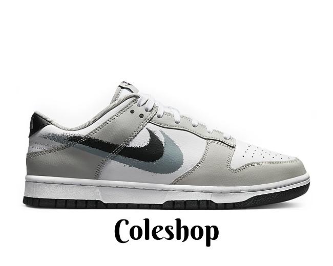 NIKE DUNK LOW STENCIL SWOOSH DO9457-100 - 1