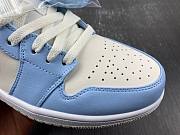 Air Jordan 1 Low Ice Blue Black 554723-401 - 2