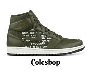 Air Jordan 1 Retro High Olive Canvas 555088-300 - 1