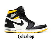 Air Jordan 1 Retro High Not for Resale Varsity Maize 861428-107 - 1
