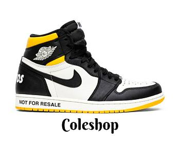 Air Jordan 1 Retro High Not for Resale Varsity Maize 861428-107