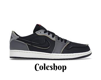 Air Jordan 1 Low OG EX Black Smoke Grey DV0982-006