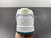 Nike Dunk Low GS White Grey Teal FD9911-101 - 2
