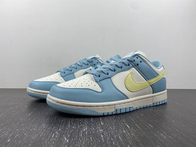 Nike Dunk Low Ocean Bliss Citron Tint (Women's) DD1503-123 - 1