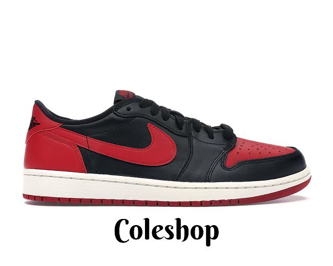 Air Jordan 1 Retro Low Bred 705329-001 - 1