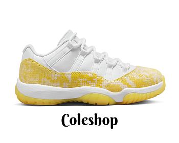 Air Jordan 11 Retro Low Tour Yellow Snakeskin AH7860-107