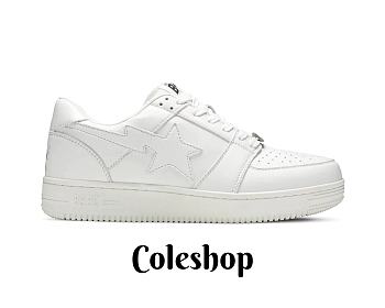 A Bathing Ape Bape Sta Low M2 White