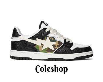 A Bathing Ape Bape Sk8 Sta 'Black Camo' 1H20-191-033
