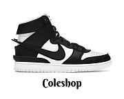 Nike Dunk High Ambush Black White CU7544-001 - 1