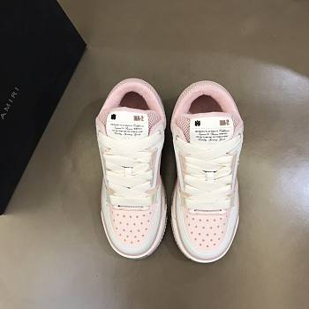 Amiri 'MA-1' Sneakers White Pink