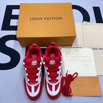 Louis Vuitton LV Skate Sneaker Red White 1AARS5
