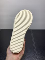 Rick Owens Leather High Top Black Cream RU01B1890 - 5