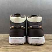 Air Jordan 1 Mid Cream Dark Chocolate DO6699-200 - 2
