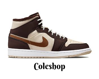 Air Jordan 1 Mid Cream Dark Chocolate DO6699-200