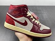 Air Jordan 1 Mid SE Tiki Leaf DZ2820-601 - 3