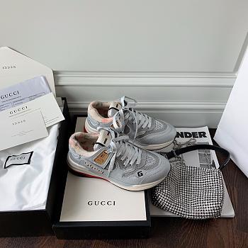 Gucci Ultrapace 'Silver Red' 602228 HW910 8161