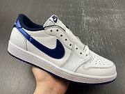 Air Jordan 1 Retro Low Metallic Blue 705329-106 - 4