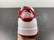 Air Jordan 1 Retro Low White Varsity Red 705329-101 - 6