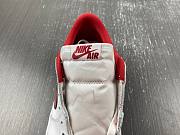 Air Jordan 1 Retro Low White Varsity Red 705329-101 - 5