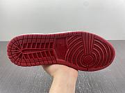 Air Jordan 1 Retro Low White Varsity Red 705329-101 - 4
