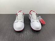Air Jordan 1 Retro Low White Varsity Red 705329-101 - 2