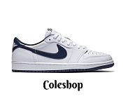 Air Jordan 1 Retro Low Metallic Blue 705329-106 - 1
