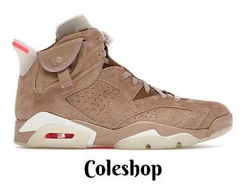 Jordan 6 Retro Travis Scott British Khaki DH0690-200