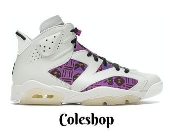 Air Jordan 6 Retro Quai 54 Sail Black CZ4152-101
