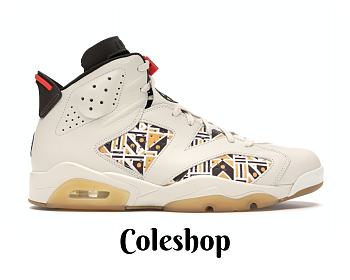 Air Jordan 6 Retro Quai 54 Sail Brown CZ4152-100