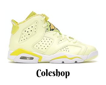 Air Jordan 6 Retro Dynamic Yellow Floral (GS) 543390-800