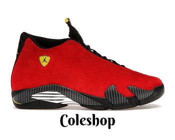 Air Jordan 14 Retro Ferrari 654459-670
