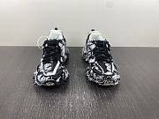Balenciaga Track Graffiti Black White 542023W3RRA1090 - 3