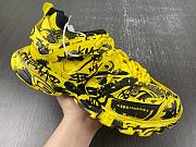 Balenciaga Track Graffiti Black Yellow 542023W3RRA7810 - 3
