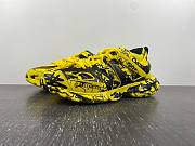 Balenciaga Track Graffiti Black Yellow 542023W3RRA7810 - 1