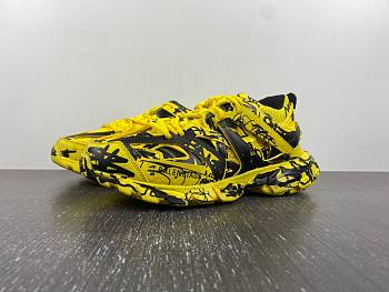Balenciaga Track Graffiti Black Yellow 542023W3RRA7810