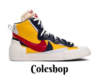 Nike Sacai x Blazer Mid 'Maize Navy' BV0072-700