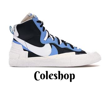 Nike Sacai x Blazer Mid 'Black Blue' BV0072-001