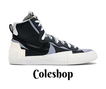 Nike Sacai x Blazer Mid 'Black Grey' BV0072-002