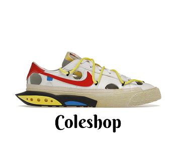 Nike Off White x Blazer Low 'White University Red' DH7863-100
