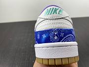 Nike SB Dunk Low White Navy Blue Purple CT5053-041 - 4