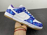 Nike SB Dunk Low White Navy Blue Purple CT5053-041 - 2