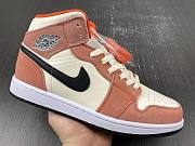 Air Jordan 1 Mid SE Orange Suede DV1336-800 - 4
