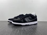 Nike Dunk Low Airbrush Swoosh Black FD6923-001 - 1