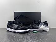 Nike Dunk Low Airbrush Swoosh Black FD6923-001 - 3