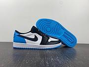 Air Jordan 1 Retro Low OG Black Dark Powder Blue CZ0790-104 - 5