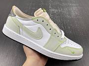 Air Jordan 1 Retro Low White Ghost Green Black DM7837-103 - 6
