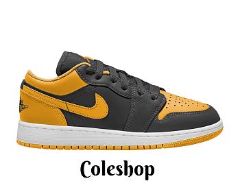Air Jordan 1 Low Yellow Ochre 553558-072